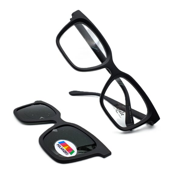 WhatsApp Image 2025-09-16 at 9.21.18 PM نظارة طبية عصرية من بوليفار رافال مع كليب-أون شمسية – تصميم سكوير أنيق للرجال والنساء