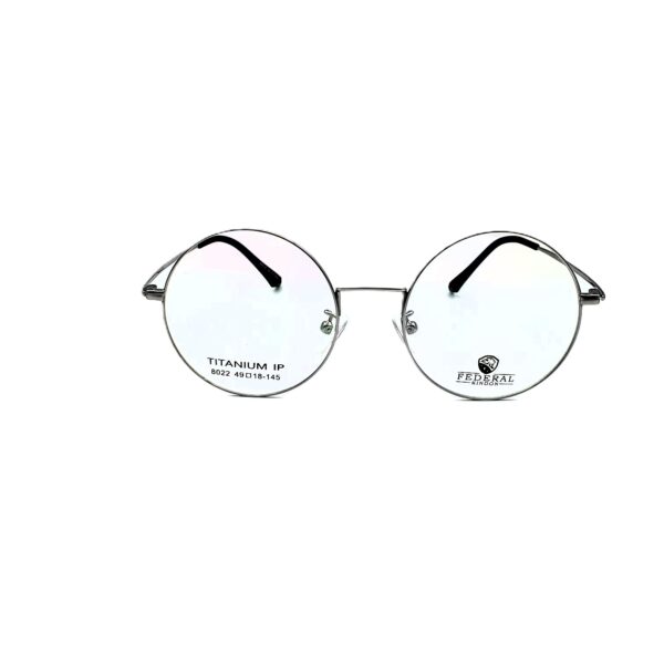 نظارات بوليفار 14084 بوليفار فيدرال كيندون - تصميم دائري كامل الإطار من التيتانيوم