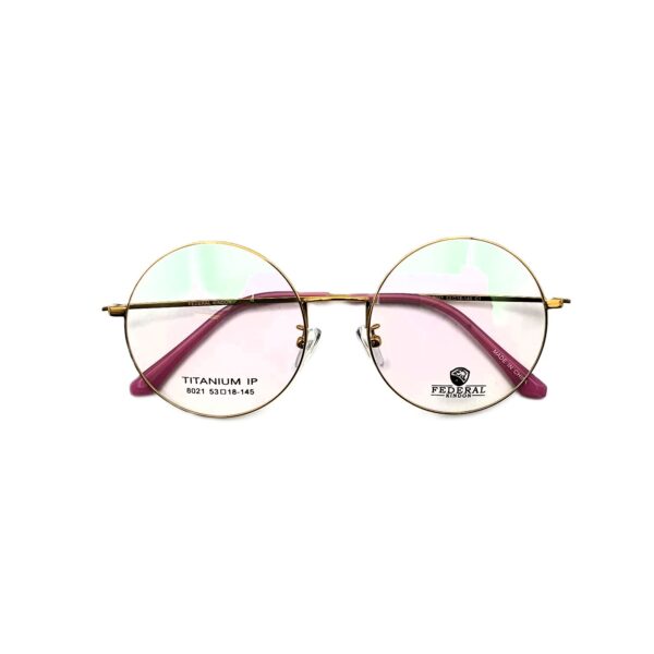 Bolivar & FEDERAL KINDON Titanium Round Eyeglasses | Code: 14088