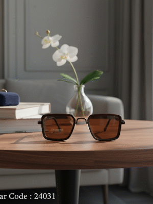 unnamed (1)111 نظارة شمسية بوليفار / كارتييه موديل 4987 – تصميم مربع بني كلاسيكي مع عدسات Polarized UV400