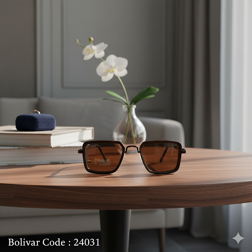 unnamed (1)111 نظارة شمسية بوليفار / كارتييه موديل 4987 – تصميم مربع بني كلاسيكي مع عدسات Polarized UV400