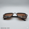 unnamed (6) نظارة شمسية بوليفار / كارتييه موديل 4987 – تصميم مربع بني كلاسيكي مع عدسات Polarized UV400