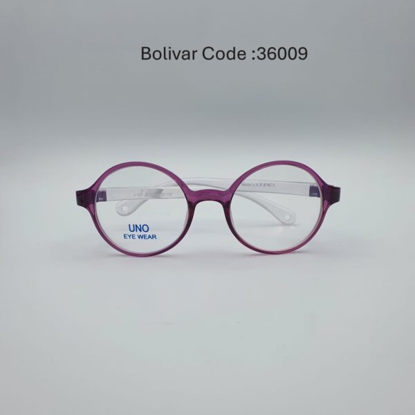 2 UNO Eyewear Creative Round Kids Glasses - Code: 36009