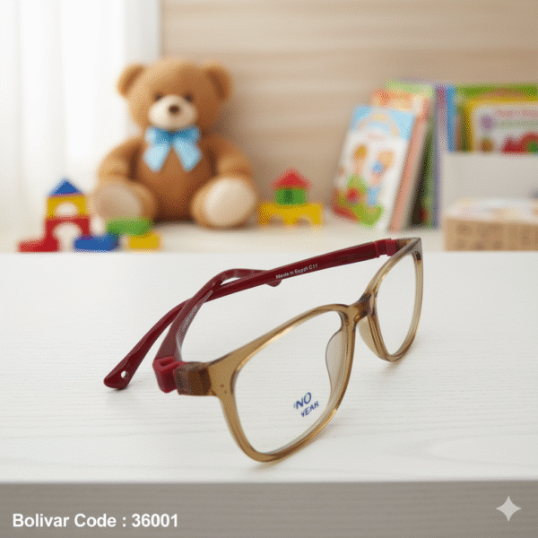 نظارة أطفال بوليفار أونو - إطار مربع مرن | كود: 36001