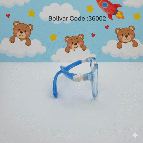 36002-6 Bolivar UNO Flexible Kids Glasses - Square Eyewear | Code: 36002