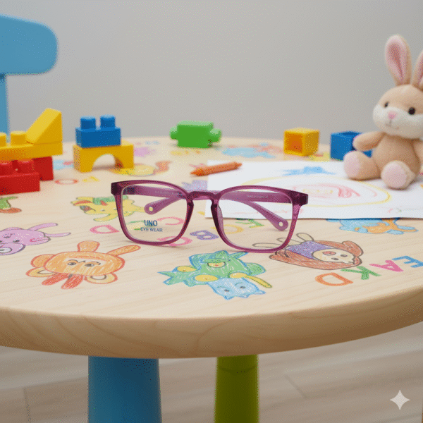 UNO Eyewear Playful Square Kids Eyewear - Code: 36014