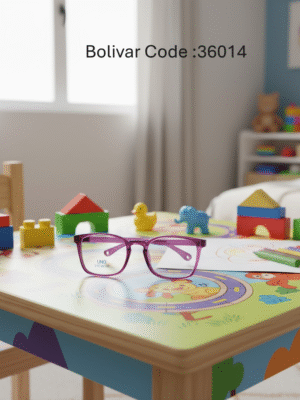 36014-3 UNO Eyewear Playful Square Kids Eyewear - Code: 36014