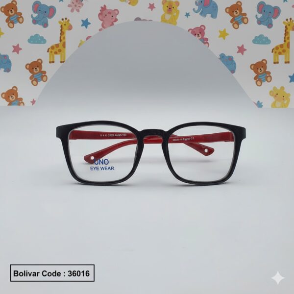 UNO Eyewear Bold Square Kids Glasses - Code: 36016