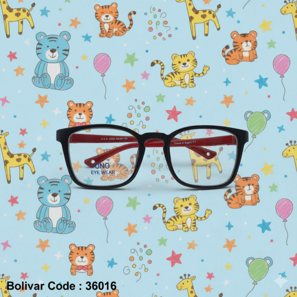 UNO Eyewear Bold Square Kids Glasses - Code: 36016