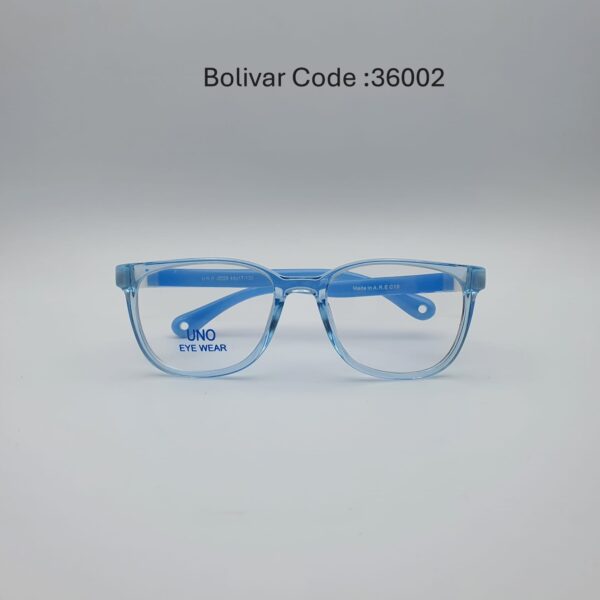 WhatsApp Image 2025-09-29 at 7.51.59 AM (2) Bolivar UNO Flexible Kids Glasses - Square Eyewear | Code: 36002