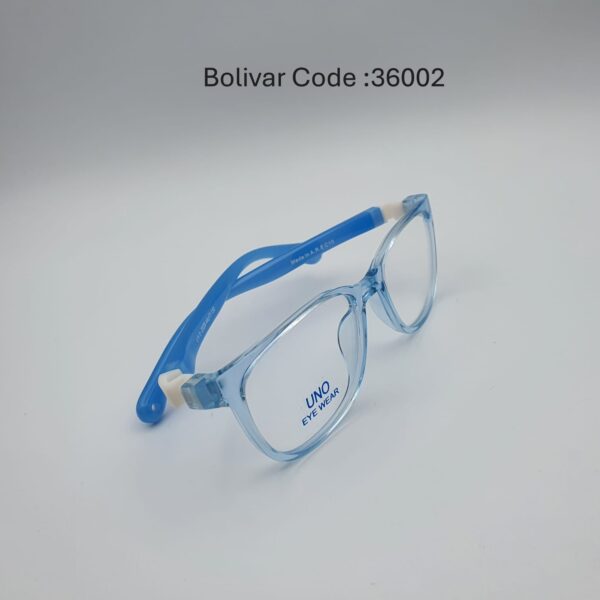 WhatsApp Image 2025-09-29 at 7.51.59 AM Bolivar UNO Flexible Kids Glasses - Square Eyewear | Code: 36002