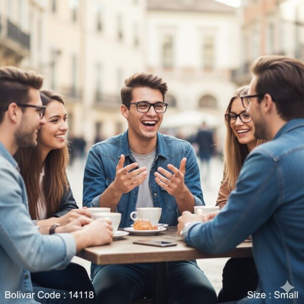 نظارة طبية توم فورد TF5411 أسود كلاسيكي – إطار أسيتات للوجه الصغير