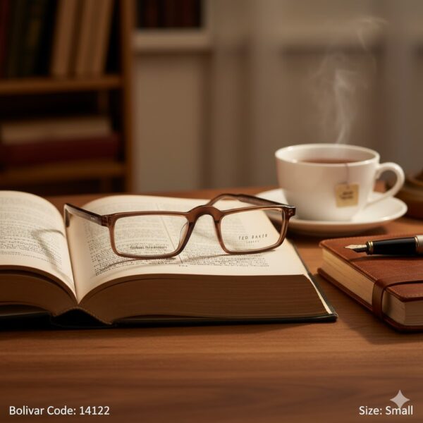 Ted Baker HA 9910 Carbon Fibre Acetate Eyeglasses – Classic Brown