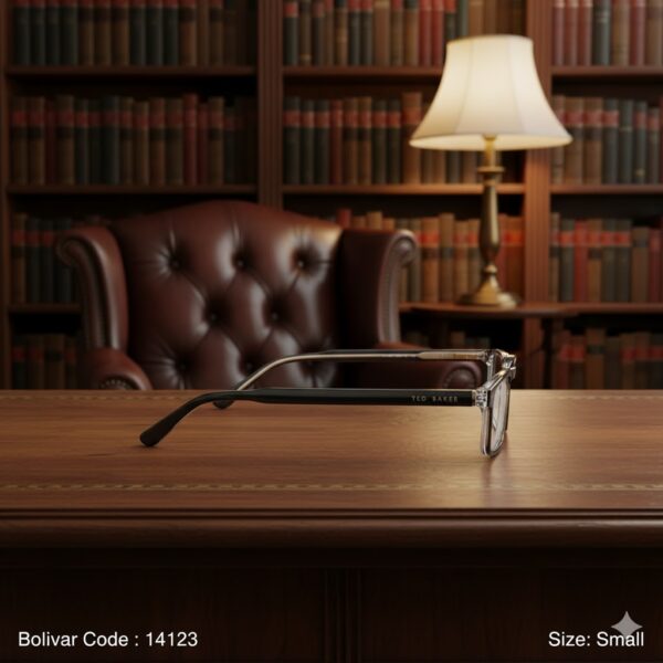 Ted Baker HA 9910 Optical Frame – Charcoal Grey with Copper Accents