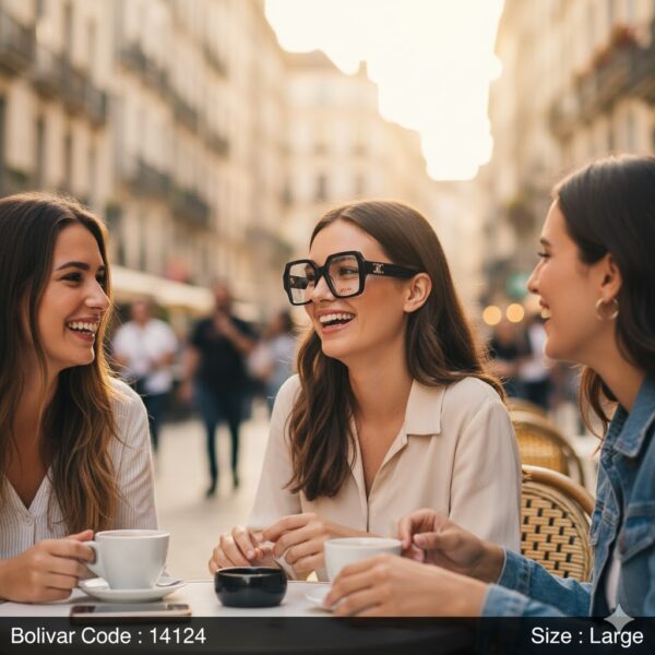 نظارة طبية Celine CL50131 – تصميم كلاسيكي عصري باللون الأسود