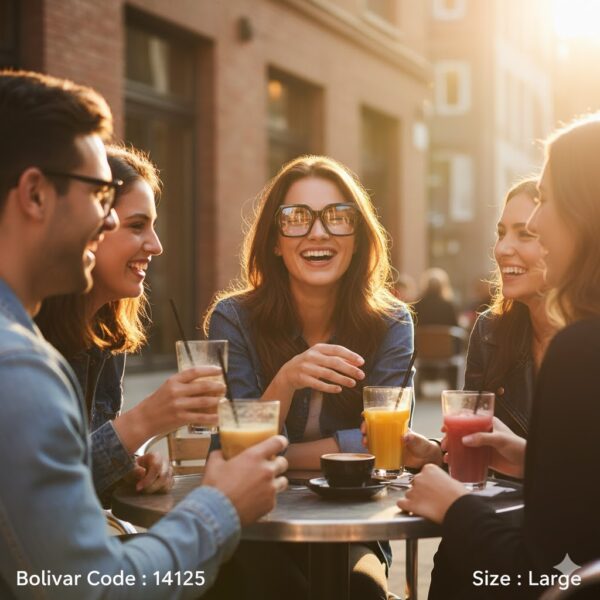 نظارة طبية Celine CL50131 – إطار هندسي عريض بنقشة التُرتويز الراقية