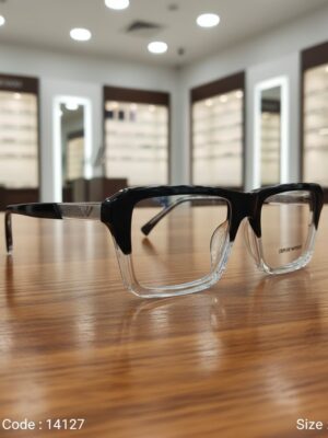 نظارة طبية إمبوريو أرماني مستطيلة – موديل EA326F – لون مزدوج C7